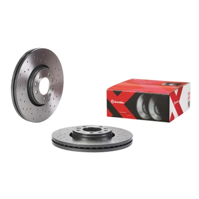 Billede af BREMBO 09.A430.1X Bremseskiver 304 28 5 perforeret/indv. ventileret coatet med skruer CITROËN: C5 III Stationcar, 3, II Hatchback