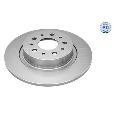 Billede af MEYLE 215 523 0038/PD Bremseskiver bagaksel 264 10 5 98 fuldstændigt Zink lamel belagt FIAT: Tipo Stationcar, 500L, Hatchback