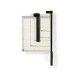 Billede af Papir skæremaskine Maks. Skærestørrelse: 210 x 297 mm Type af kniv: Metal Hvid / Sort