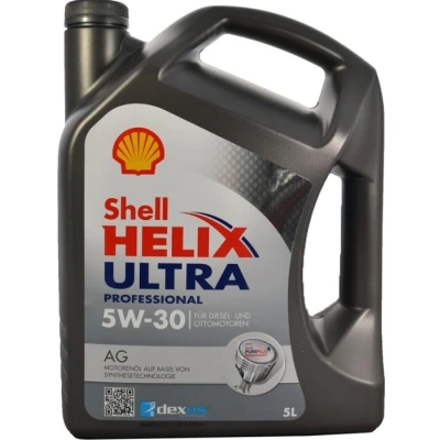 Billede af Shell Motorolie til bil Helix Ultra Professional AG 5W30 5 L
