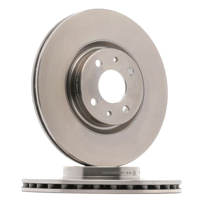 Billede af DELPHI BG2407 Bremseskiver 284 22 4 ventileret olieret ubehandlet uden hjullejer, ABS sensorring ABARTH: 500 / 595 695 Hatchback