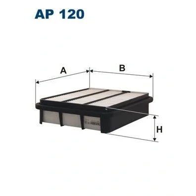 Billede af FILTRON AP 120 Luftfilter 52 185 232 Filterindsats