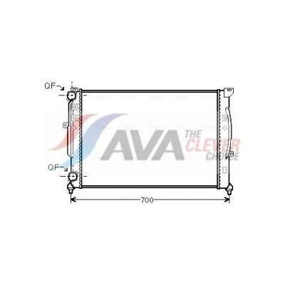 Billede af PRASCO AI2189 Radiator Aluminium 632 415 23 med lynkobling Mekanisk fuget køleripper AUDI: A6 C5 Avant, Sedan