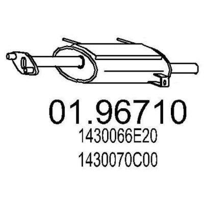 Billede af MTS 01.96710 Lydpotte 610