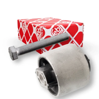 Billede af FEBI BILSTEIN 175333 Bøsning med add on materiale Bagaksel venstre, midten, højre Gummi VOLKSWAGEN: Golf 7, 7 Variant, Touran II