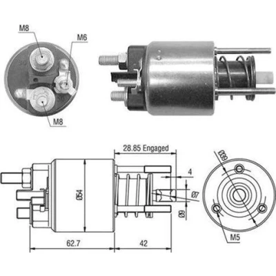 Billede af MAGNETI MARELLI 940113050453 Magnetafbryder, starter PEUGEOT: Boxer Van