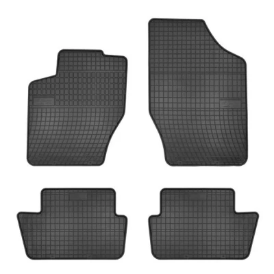 Billede af FROGUM 0632 Gulvmåttesæt Gummi foran og bagved 4 sort Skrædderlavet CITROËN: C4 II Hatchback, I PEUGEOT: 307 Stationcar, Hatchback