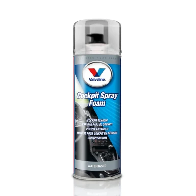Billede af Valvoline Cockpit Spray Foam 887083 Plastikrens 500 tyktflydende spraydåse