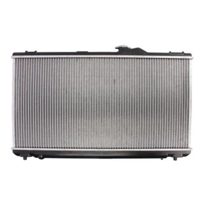 Billede af THERMOTEC D7X055TT Radiator Aluminium, plastik til køretøjer med/uden klimaanlæg 378 605 23 manuelt gear Mekanisk fuget køleripper OPEL: Zafira B