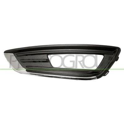 Billede af PRASCO FD4302134 Kofangergitter med hul/huller for tågelygter forkromet kant venstre FORD: FOCUS 3, 3 Turnier