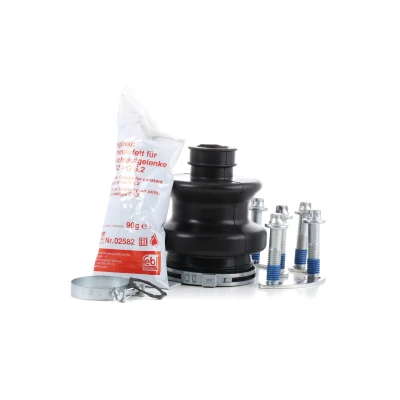 Billede af FEBI BILSTEIN 02590 Drivakselmanchet bagaksel, gearkasse monteret Gummi MERCEDES BENZ: 190, W124 Stationcar, Sedan