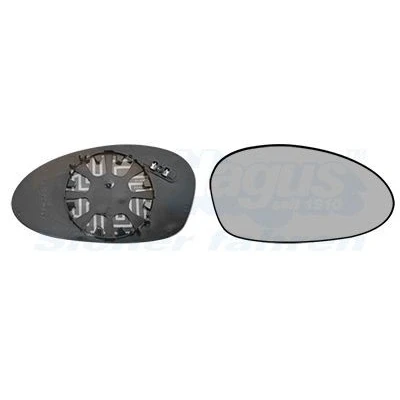 Billede af VAN WEZEL 0657834 Spejlglas højre BMW: 3 Touring, 1 Hatchback, Sedan