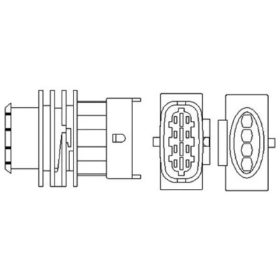 Billede af MAGNETI MARELLI 466016355086 Lambdasonde opvarmet 4 OPEL: Zafira A, Corsa C Hatchback, Astra G CC