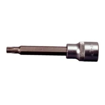 Billede af KS TOOLS 911.1524 Skraldenøgleindsats (Hexagon) DIN3120, ISO1174 T30 Krom vanadium stål Torx riflet
