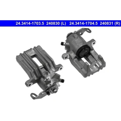 Billede af ATE 24.3414 1704.5 Bremsekaliber uden holder VOLKSWAGEN: Golf 4 Variant, Bora Sedan, SKODA: Octavia I Hatchback, 1 Combi