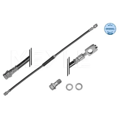 Billede af MEYLE 100 525 0018/S Bremseslange foraksel 635 M10x1 VOLKSWAGEN: Passat B6 Variant, B7 Sedan, SKODA: Superb II Stationcar