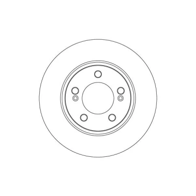 Billede af Bremseskive TRW DF6924S