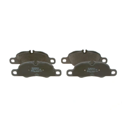 Billede af BOSCH 0 986 494 784 Bremseklodser Low Metallic med anti knirke plade PORSCHE: 911 Coupe, Cabriolet