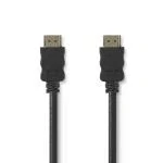 Billede af High Speed HDMI kabel med Ethernet Stik 4K@60Hz 18 Gbps 50.0 m Runde PVC Sort Mærke