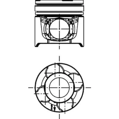 Billede af Stempel KOLBENSCHMIDT 40217600