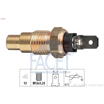 Billede af FACET 7.3159 Kølevæsketemperatur Sensor Made in Italy OE Equivalent