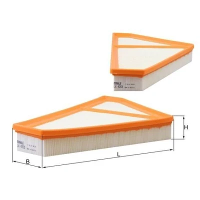 Billede af MAHLE ORIGINAL LX 4253 Luftfilter 50,3 230 357,0 Filterindsats