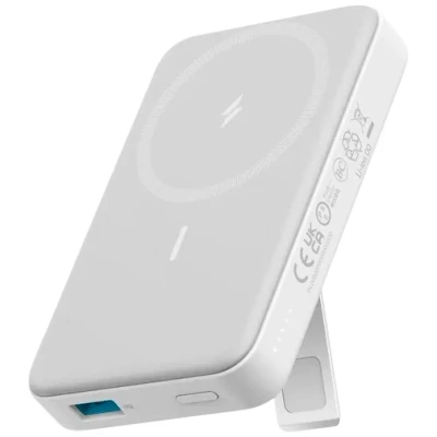 Billede af Anker 633 Magnetisk Trådløs Hurtiglader Powerbank 10.000mAh Hvid