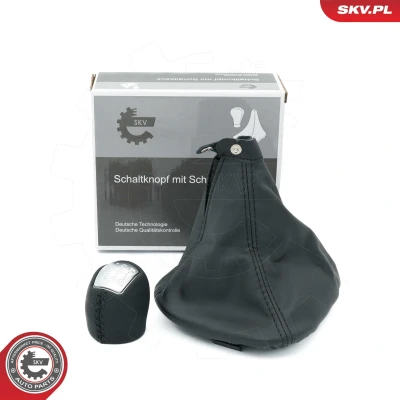 Billede af ESEN SKV 63SKV447 Gearknop 6 gear PU (polyuretan), Læder
