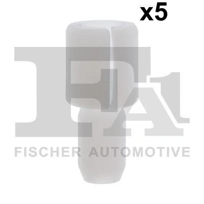 Billede af FA1 11 10035.5 Clips, side /beskyttelseslister AUDI: A4 B8 Avant, Sedan, SKODA: Fabia 2