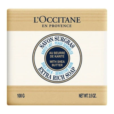Billede af L&#039;OCCITANE SHEA MILK Sensitive SKIN Extra RICH SOAP Sæbebar, Størrelse: One Size,