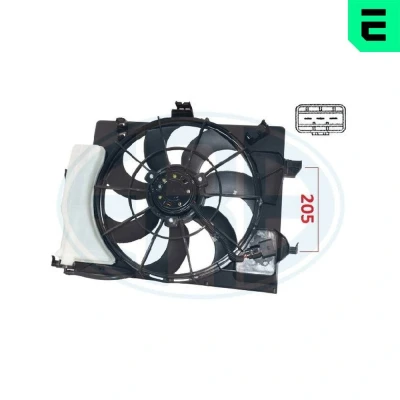Billede af ERA 352101 Køleventilator 390 12
