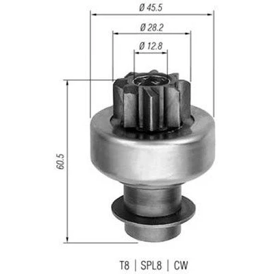 Billede af MAGNETI MARELLI 940113020097 Spidshjul, starter