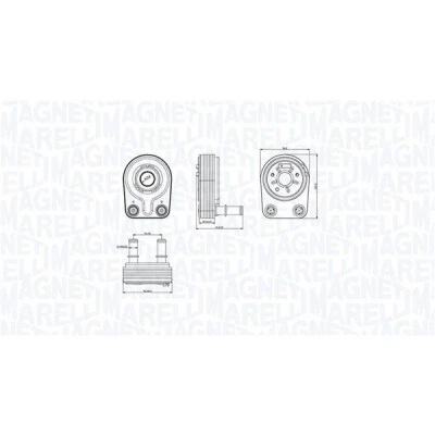 Billede af MAGNETI MARELLI 350300001400 Olieradiator