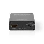 Billede af Udsolgt HDMI Extractor Input Output / TosLink Hun 1x 3.5 mm Maksimal opløsning: 4K@60Hz 18 Gbps Metal Anthracite Gaveæske