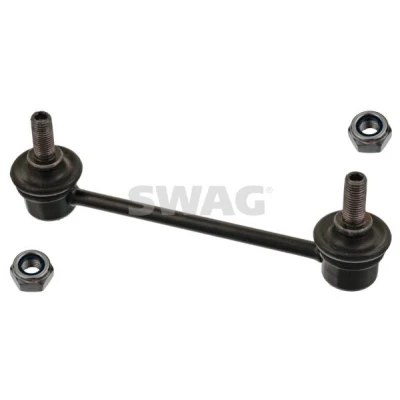 Billede af SWAG 85 94 2087 Stabstag Bagaksel højre 150 M10 x 1,25 med selvlåsende møtrik Stål sort HONDA: HR V I