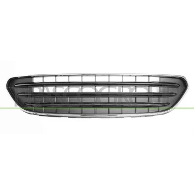 Billede af PRASCO MN7042001 Kølergitter forkromet sort