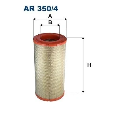 Billede af FILTRON AR 350/4 Luftfilter 474 235 Filterindsats