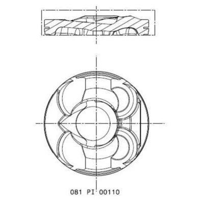 Billede af Stempel MAHLE ORIGINAL 081 PI 00110 000