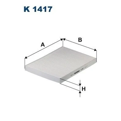 Billede af FILTRON K 1417 Kabinefilter Partikelfilter 300 214 25 ALFA ROMEO: Giulia Sedan, Stelvio