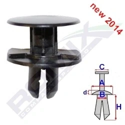 Billede af ROMIX C60697 Clips