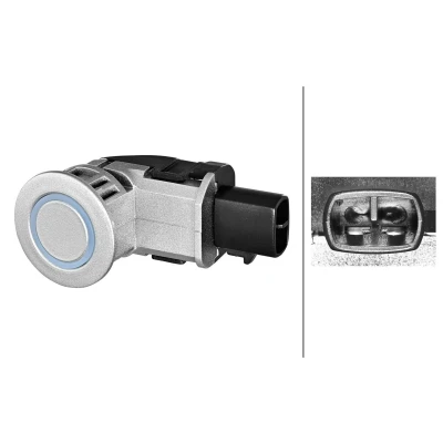 Billede af HELLA 6PX 358 270 741 Parkeringssensor bag, foran Ultralydsensor