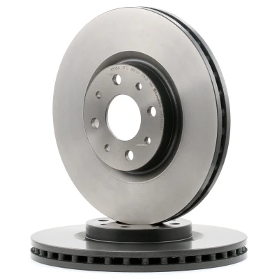 Billede af BREMBO COATED DISC LINE 09.5180.31 Bremseskiver 281 26 4 indvendigt ventileret coatet med skruer ALFA ROMEO: MiTo, FIAT: BRAVO 2, Stilo Hatchback