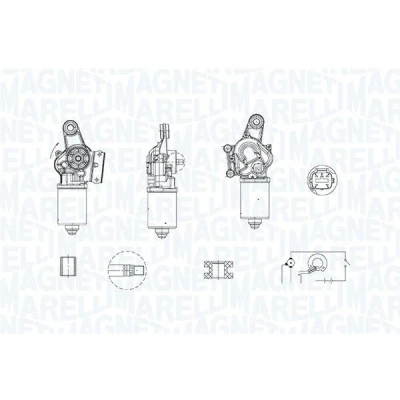 Billede af Viskermotor MAGNETI MARELLI 064379300010