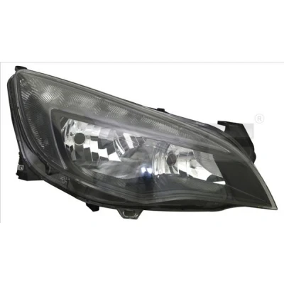 Billede af TYC 20 15602 06 2 Forlygter venstre H7/H7, LED sort med kørelys til højrekørsel LED, elektronisk motor