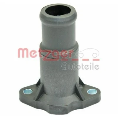 Billede af METZGER 4010032 Kølemiddelflange plastik gearkasse monteret, Cylinderhoved med pakning VOLKSWAGEN: Golf 2, 3, 3 Cabrio, AUDI: 80 B3