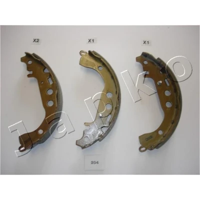 Billede af JAPKO 55204 Bremsebakker bagaksel 200 32,2 TOYOTA: Yaris I Hatchback, Verso, II Hatchback
