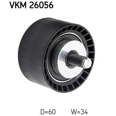 Billede af SKF VKM 26056 Medløberhjul, tandrem
