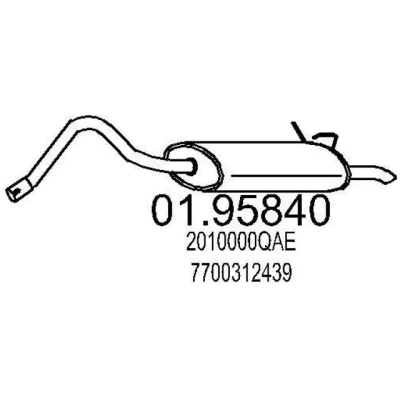 Billede af MTS 01.95840 Lydpotte 1190