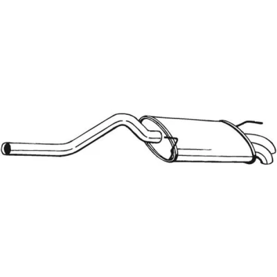 Billede af BOSAL 227 105 Lydpotte