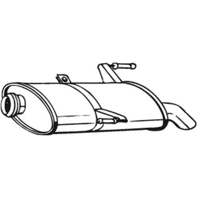 Billede af BOSAL 190 501 Lydpotte PEUGEOT: 206 SW